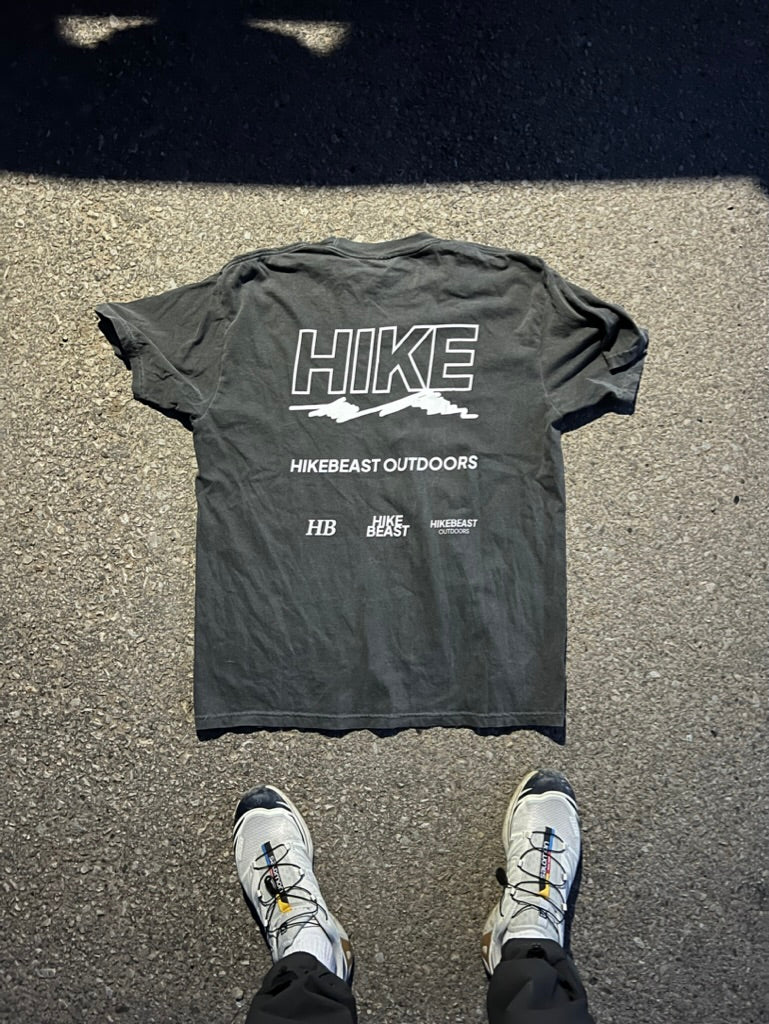 HIKE T-Shirt - Faded Black