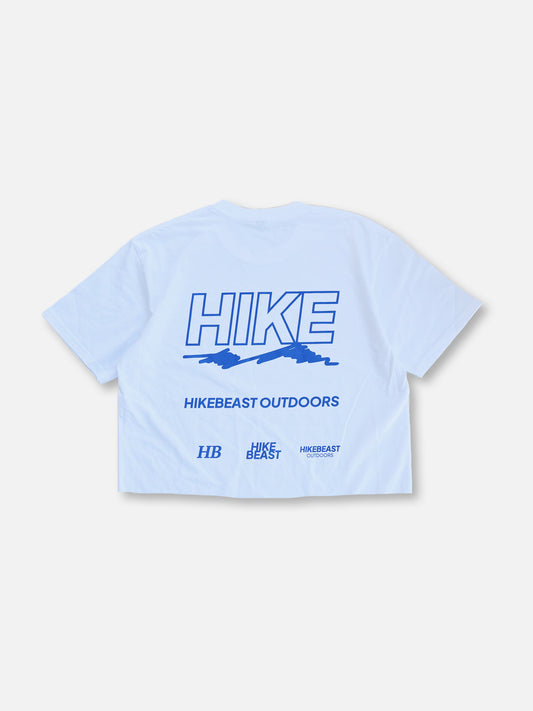 Crop Top HIKE T-Shirt - White